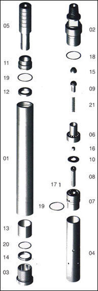 Down Hole Hammers And Bits - Hpr5 Hammer