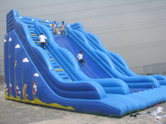 Inflatable Sliding, Inflatable Slideway