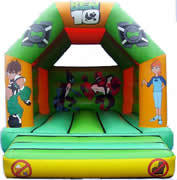 Jumping Castle - PVC Tarpaulin, Customizable Size Options | Excellent Design, Fire Retardant, Waterproof, CE/UL Certified Blower, OEM Service