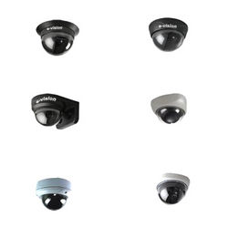 Dome Camera - 1/3" Super HAD CCD, 480/540 TV Lines Resolution, 410K Pixels NTSC with 3/6/8mm Fixed Lens, BLC and White Balance Control