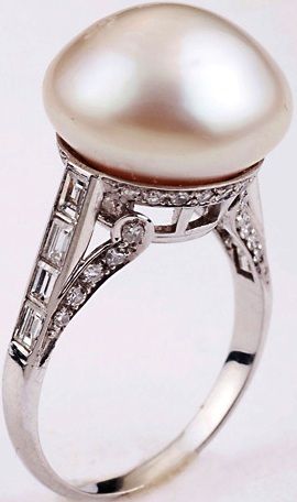 Pearl Ring - 916 Silver with 9.25 Ratti Cultivated Pearl | Royal Design, Calms Mind, Reduces Anger