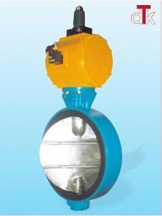 Butterfly Valve With Pneumatic Rotary Actuator