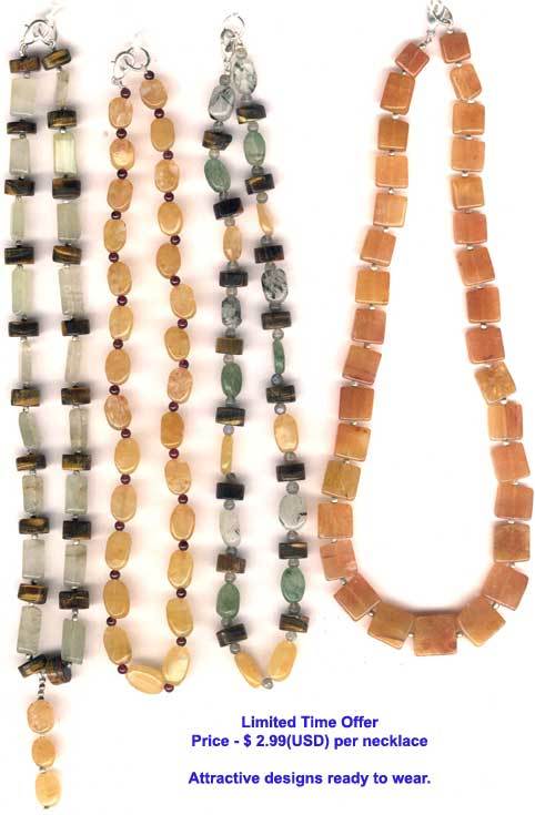 Colourgemstone Beaded Necklaces