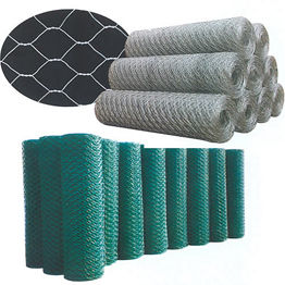 Hexagonal Wire Mesh - Low Carbon & Stainless Steel, 3' x 100' in Multiple Aperture Sizes | Corrosion-Resisting, PVC Coated, Versatile for Industry Use