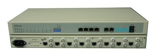 16e1+5gigabit Ethernet+Rs232+Ow Vlan Snmp Optimux Fiber Modem