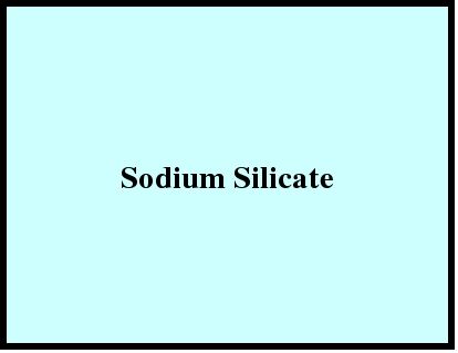 Sodium Silicate