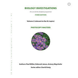 Biology Investigations CORE P'Copy Masters Books