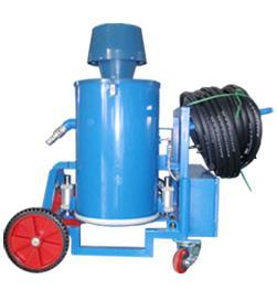 Compressed Air Operative Complex Vacuum Cleaner