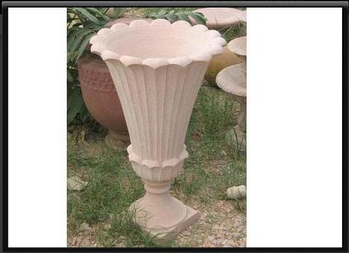 stone flower pots