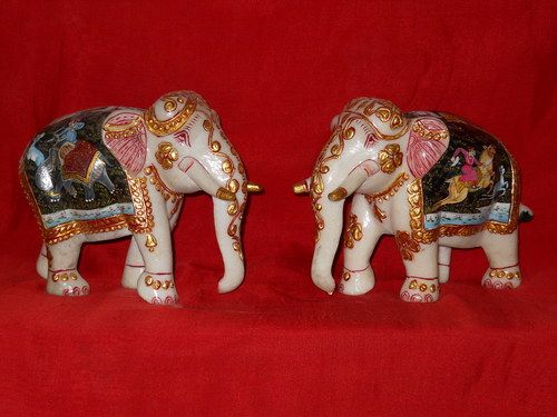 Marble Elephant Handicraft