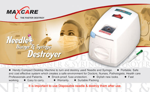 MAXCARE Needle Syringe Destroyer