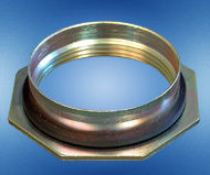 2" Zinc Plated Flange