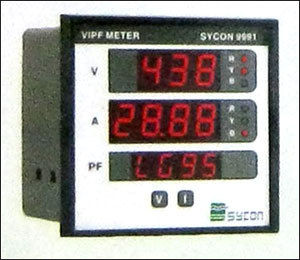 Digital Voltage Current And Pf Meter