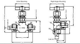 shut off valves