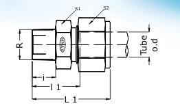 male stud coupling