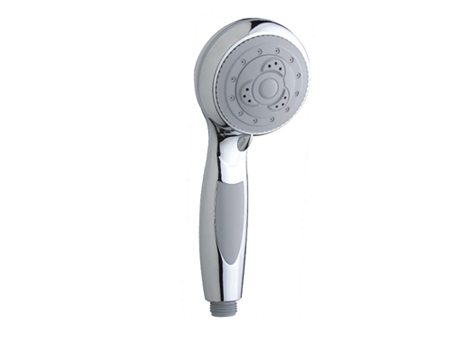 Plastic Hand Shower - Chrome Coated ABS, Sunflower Shape, Multi-Function | Polished Touch, Low Noise, Bright Color, Suitable for Various Plumbing Systems