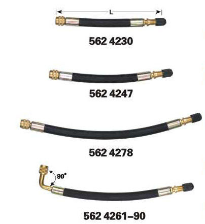 Rubber Flexible Valve Extension