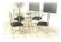 Steel Table Set