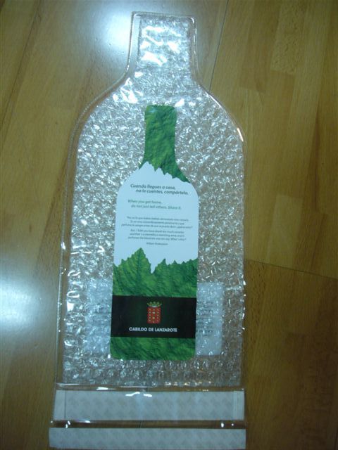 Wine Skin Bubble Bag