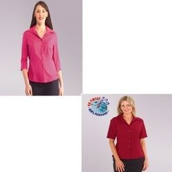 Ladies Shirts - Trendy Cotton Blend | Comfort-Focused Design for Modern Office Women