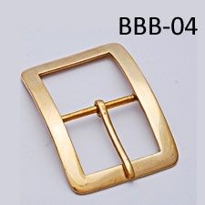 Sleek Brass Belt Buckles