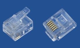 Cat.5/Cat.5e RJ11 6P6C Modular Plugs (Connector)