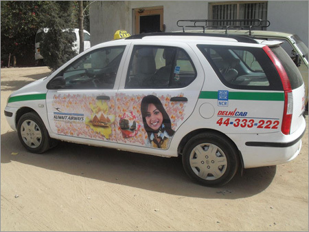 Taxi Cab Wrap Advertising By THE ENGINEERED EVENT MANAGER