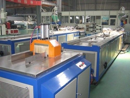 WPC Profile Production Line - Bimetallic Screw & Barrel Design, High Output Wood-Plastic Extrusion Efficiency