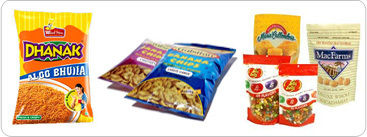 Snacks Food Packaging Pouches