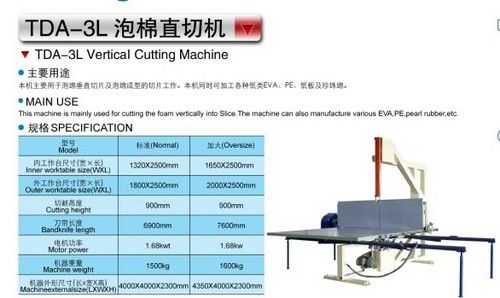 Vertical Cutting Machine