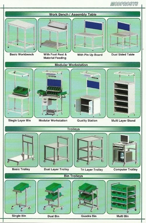 Assembly Tables And Trolleys