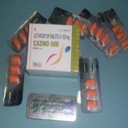 Azithromycin Tablets - 500mg, Premium Quality Raw Material Manufacturing for Reliable Antibiotic Treatment