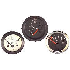 Oil Pressure Gauge - 52mm/60mm Size, 12V/24V Voltage, 0-5/0-7/0-10 Bar Range | Over 70 Varieties, Cross Coil Moving Magnet Design