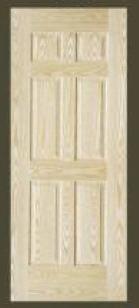 Eight Panel Teak Veneer Doors