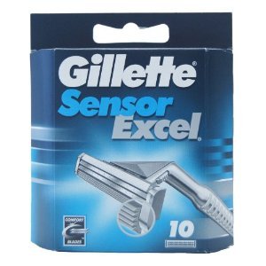 Gillete Sensor Excel Refill 10 Blades