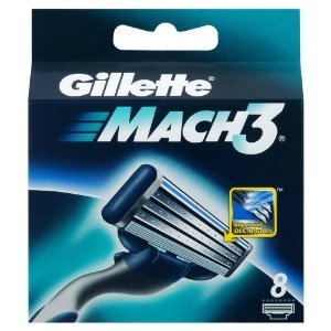 Gillette Mach3 Turbo Refill 8 Blades