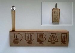 Laser Engraved Pen Stands