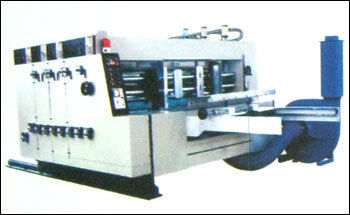 Two Colour Printer Slotter With Rotary Die