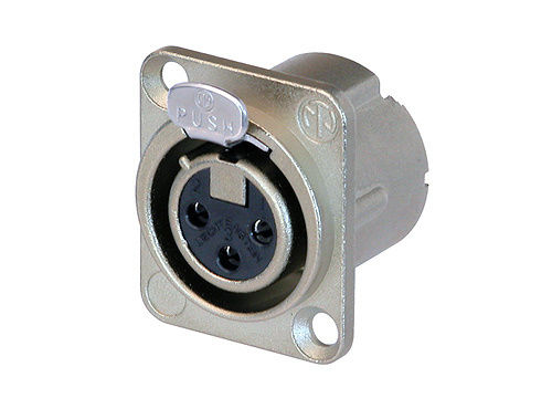 Xlr Female Connector- Chassis Mount