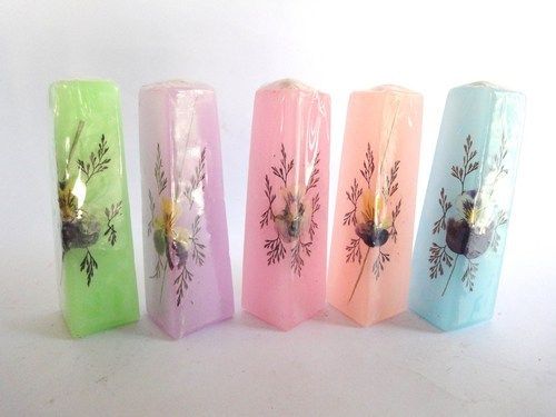 Natural Flower Candles