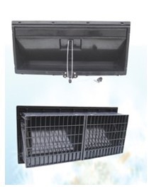 Air Inlet - Anti-Ultraviolet Plastic, Durable Polypropylene Protection Net, Patented Nylon Pulley with Low Resistance