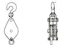 मनीला रोप पुली ब्लॉक