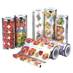 Aluminum Foil Roll Film For Pp/Pe/Ps Cups