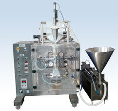 Automatic Form Fill Seal Machine (Collar Type) With Liquid Piston Filler