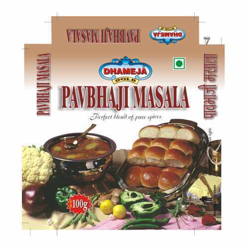 Pavbhaji Masala Powder 100gm (Pack of 100g x 500 Pieces)