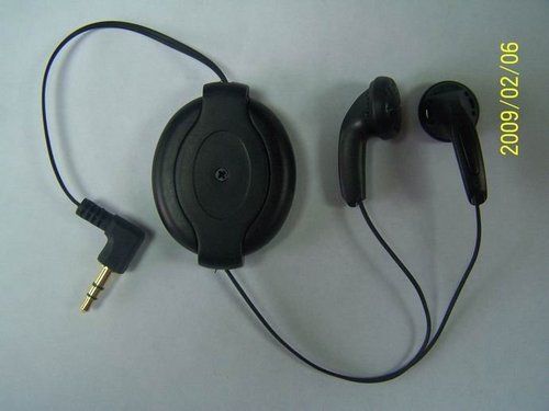 Power Retractable Earphone