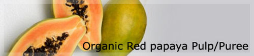 Organic Red Papaya Pulp Puree