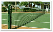 Tennis Net - U.V. Treated HDPE Twisted 2mm & Braided 2.5/3mm , Durable with Heavy Duty & Economy Options