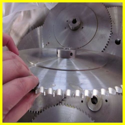 Sprocket Wheel - Stainless Steel, Drop Forged and Heat Treated Finish | Custom Manufacturing Capability Available