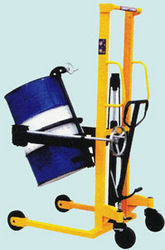 Drum Lifter Tilter Stacker - 350 Kg Capacity, 1425 mm Lifting Height, Compact Design for Efficient Drum Handling